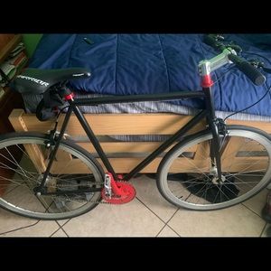 Black Bicycle-Used, Works perfectly fine.